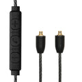 kwmobile Kopfhörerkabel für Shure SE215 / SE315 / SE425 / SE535 / SE846 / UE900 - Ersatz Kabel 120 cm Mikrofon Lautstärkeregler - 3.5mm Klinke