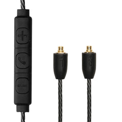 kwmobile Kopfhörerkabel für Shure SE215 / SE315 / SE425 / SE535 / SE846 / UE900 - Ersatz Kabel 120 cm Mikrofon