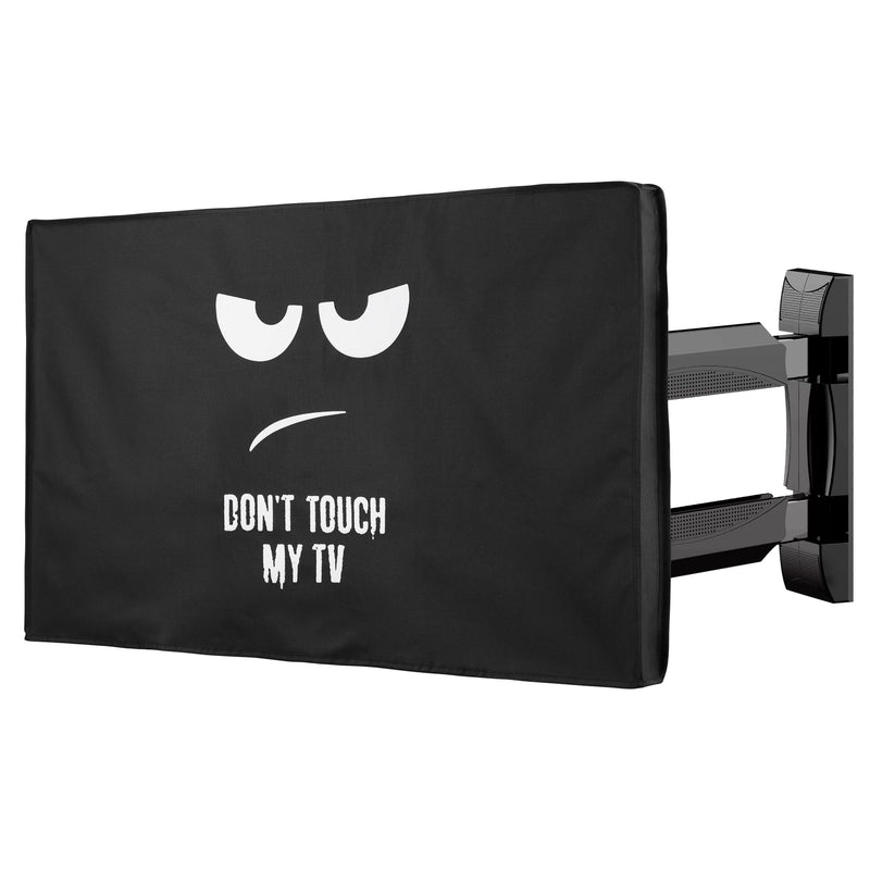 kwmobile 55" TV Abdeckung Outdoor Fernseher Hülle Bildschirmschutz Schutzhülle wetterfest