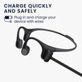kwmobile kompatibel für Mojawa RunPlus USB Ladekabel Charger für Smart Watch Fitnesstracker Ersatzkabel