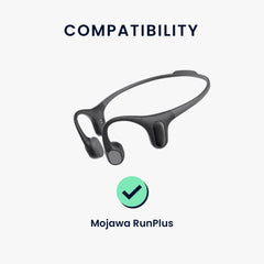 kwmobile kompatibel für Mojawa RunPlus USB Ladekabel Charger für Smart Watch Fitnesstracker Ersatzkabel - Schwarz