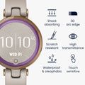 kwmobile Displayschutzfolie kompatibel mit Garmin Lily Sport Folie Schutzfolie für Fitness Tracker robuster Displayschutz