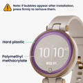 kwmobile Displayschutzfolie kompatibel mit Garmin Lily Sport Folie Schutzfolie für Fitness Tracker robuster Displayschutz