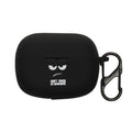 kwmobile Hülle kompatibel mit JBL Wave Beam / Beam 2 / Wave 200TWS Hülle - Silikon Kopfhörer Schutzhülle Case Cover Weiß Schwarz Schwarz Weiß  [dsg01]