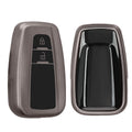 kwmobile Autoschlüssel Hülle kompatibel mit Toyota 2-Tasten Smart Key Autoschlüssel - Schlüsselhülle Silikon Cover