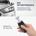 kwmobile Autoschlüssel Hülle kompatibel mit Ford 3-Tasten MyKey Autoschlüssel (Key Free) - Schlüsselhülle Silikon Cover