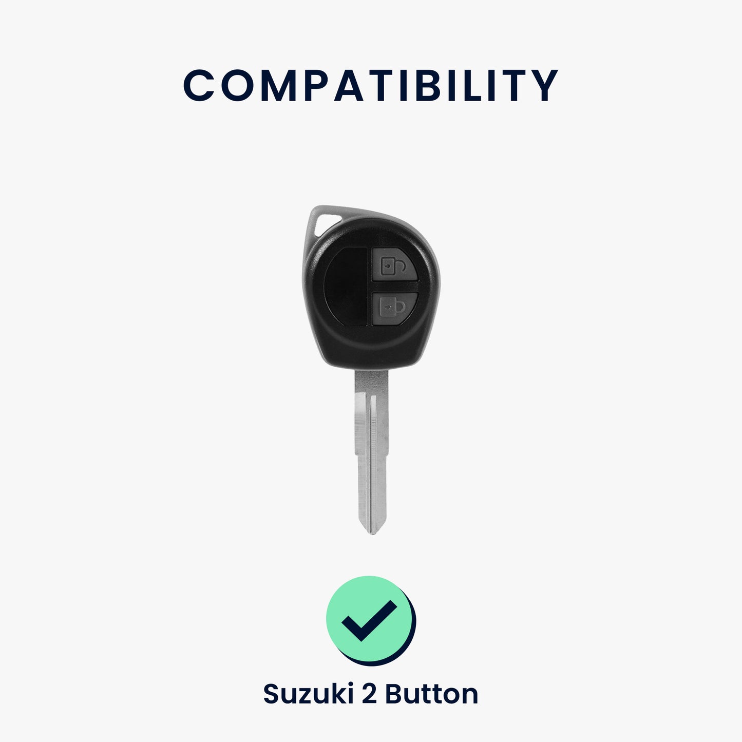 Silikon Hülle kompatibel mit Suzuki Autoschlüssel