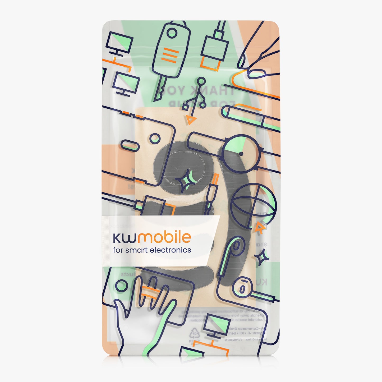 kwmobile Mouse Feet Sticker kompatibel mit Logitech G Pro Wireless Gaming Ersatz Glider - Mausfüße passgenau - Maus Glides