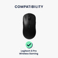 kwmobile Mouse Feet Sticker kompatibel mit Logitech G Pro Wireless Gaming Ersatz Glider - Mausfüße passgenau - Maus Glides