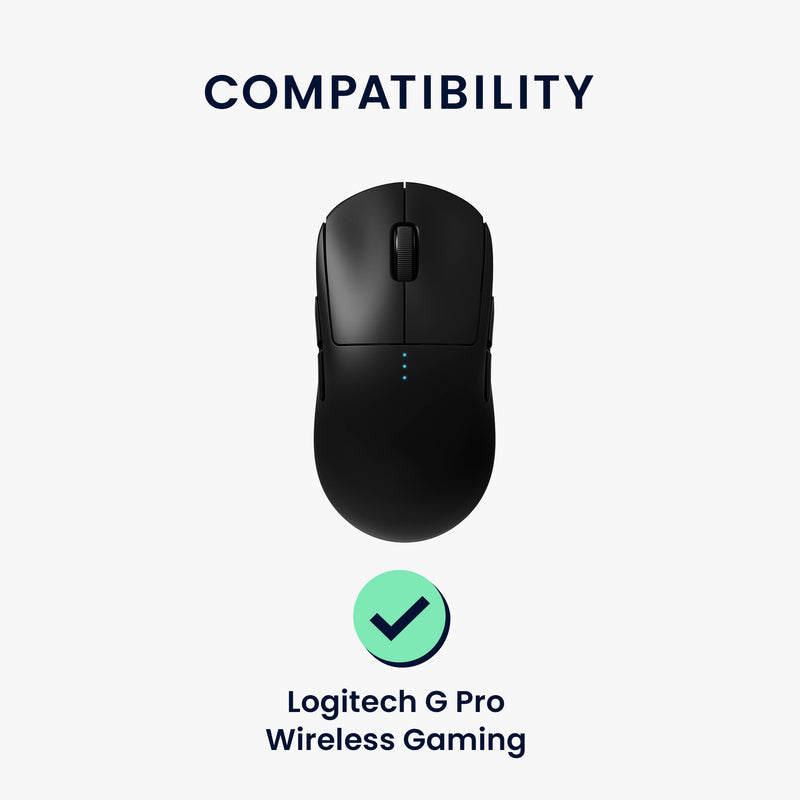 kwmobile Mouse Feet Sticker kompatibel mit Logitech G Pro Wireless Gaming Ersatz Glider - Mausfüße passgenau - Maus Glides