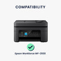 kwmobile Cover kompatibel mit Epson Workforce WF-2930 - Tasche Hülle Drucker - Staubschutzhülle Schutzhaube Schutzhülle