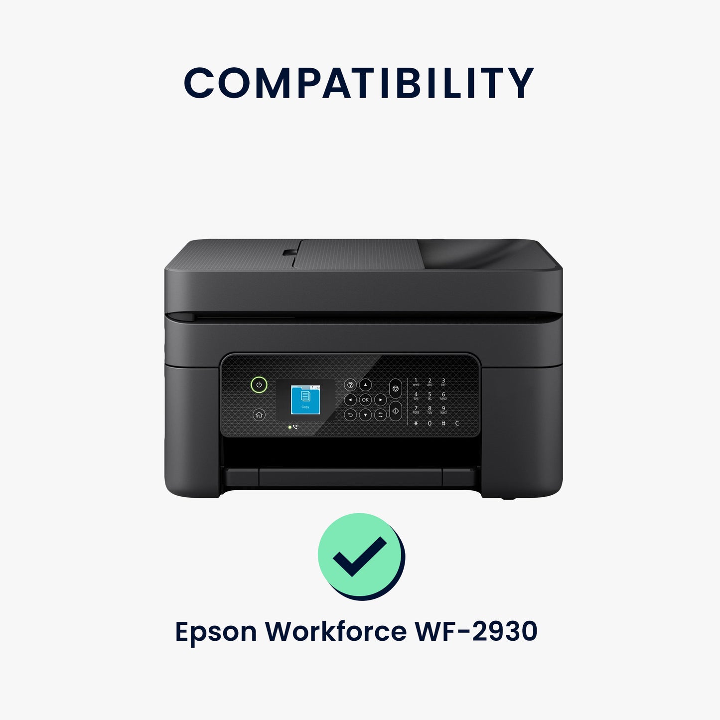 kwmobile Cover kompatibel mit Epson Workforce WF-2930 - Tasche Hülle Drucker - Staubschutzhülle Schutzhaube Schutzhülle