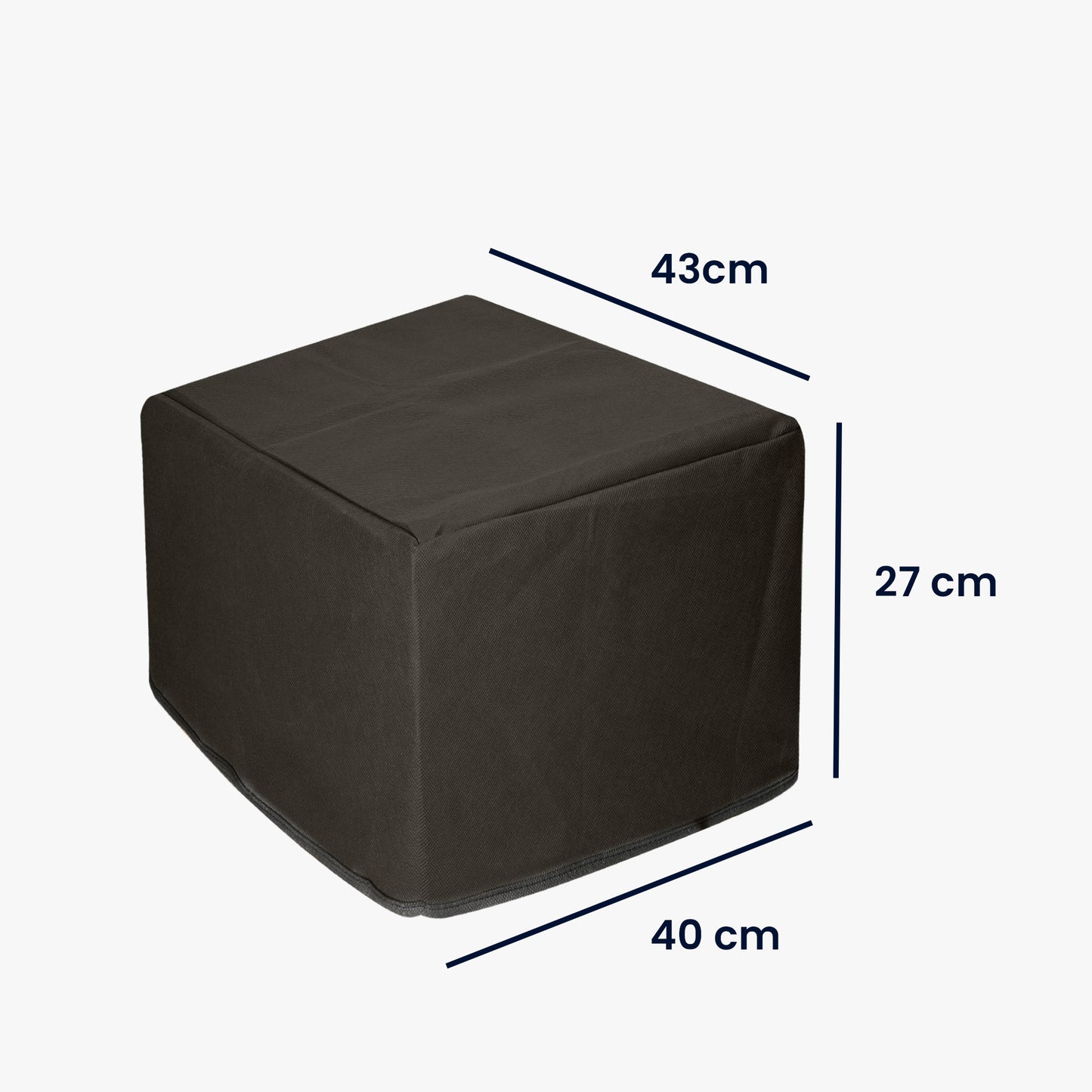 kwmobile Cover kompatibel mit Epson Workforce WF-4820 - Tasche Hülle Drucker - Staubschutzhülle Schutzhaube Schutzhülle
