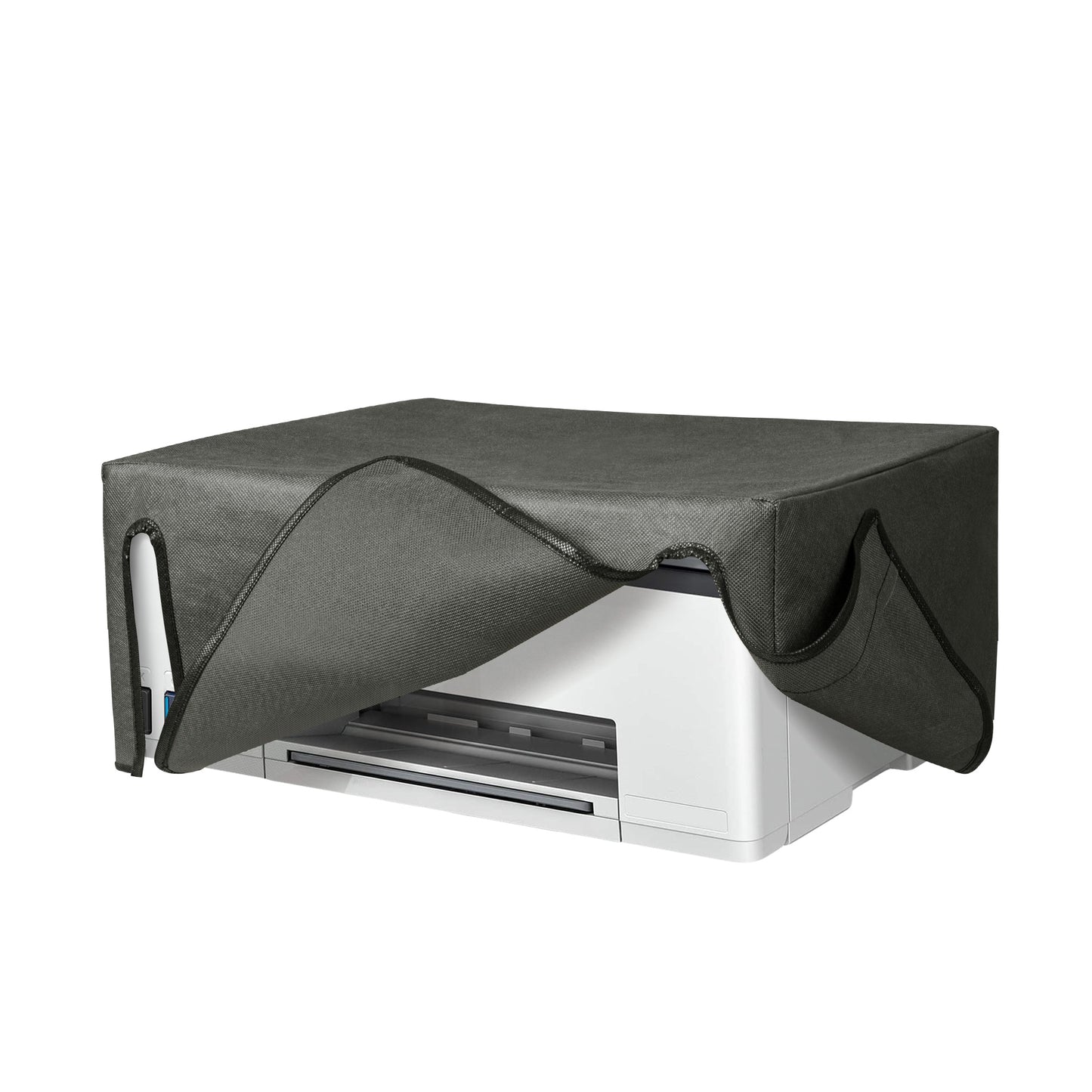 kwmobile Cover kompatibel mit HP Smarttank 5105 / Smarttank 5101 - Tasche Hülle Drucker - Staubschutzhülle Schutzhaube Schutzhülle - Dunkelgrau Dunkelgrau  