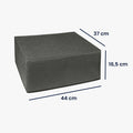 kwmobile Cover kompatibel mit HP Smarttank 5105 / Smarttank 5101 - Tasche Hülle Drucker - Staubschutzhülle Schutzhaube Schutzhülle