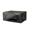 kwmobile Cover kompatibel mit Brother MFC-J1170DW / MFC-J1010DW / MFC-J1012DWI - Tasche Hülle Drucker - Staubschutzhülle Schutzhaube Schutzhülle - Dunkelgrau Dunkelgrau  
