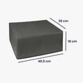 kwmobile Cover kompatibel mit Brother MFC-J1170DW / MFC-J1010DW / MFC-J1012DWI - Tasche Hülle Drucker - Staubschutzhülle Schutzhaube Schutzhülle