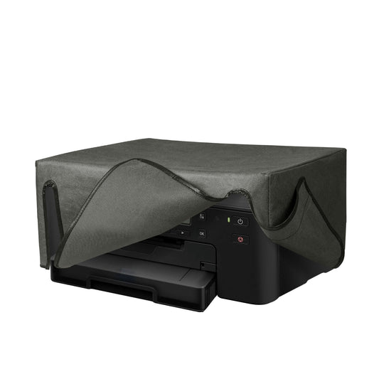 kwmobile Cover kompatibel mit Canon PIXMA TS705a / TS702a - Tasche Hülle Drucker - Staubschutzhülle Schutzhaube Schutzhülle - Dunkelgrau Dunkelgrau  
