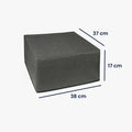 kwmobile Cover kompatibel mit Canon PIXMA TS705a / TS702a - Tasche Hülle Drucker - Staubschutzhülle Schutzhaube Schutzhülle