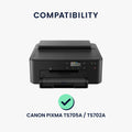 kwmobile Cover kompatibel mit Canon PIXMA TS705a / TS702a - Tasche Hülle Drucker - Staubschutzhülle Schutzhaube Schutzhülle