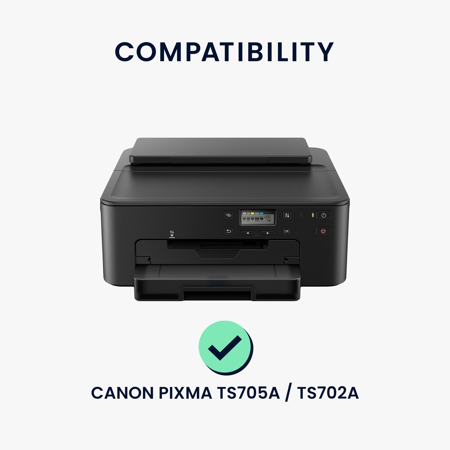 kwmobile Cover kompatibel mit Canon PIXMA TS705a / TS702a - Tasche Hülle Drucker - Staubschutzhülle Schutzhaube Schutzhülle