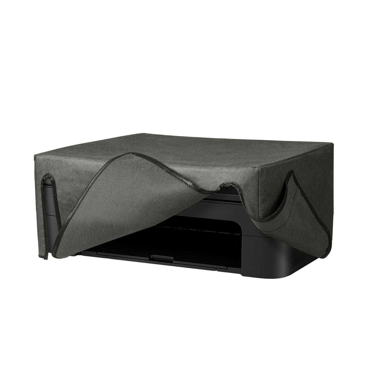 kwmobile Cover kompatibel mit Canon PIXMA TS3550i / TS3551i - Tasche Hülle Drucker - Staubschutzhülle Schutzhaube Schutzhülle - Dunkelgrau Dunkelgrau  