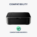 kwmobile Cover kompatibel mit Canon PIXMA MG3650 S - Tasche Hülle Drucker - Staubschutzhülle Schutzhaube Schutzhülle