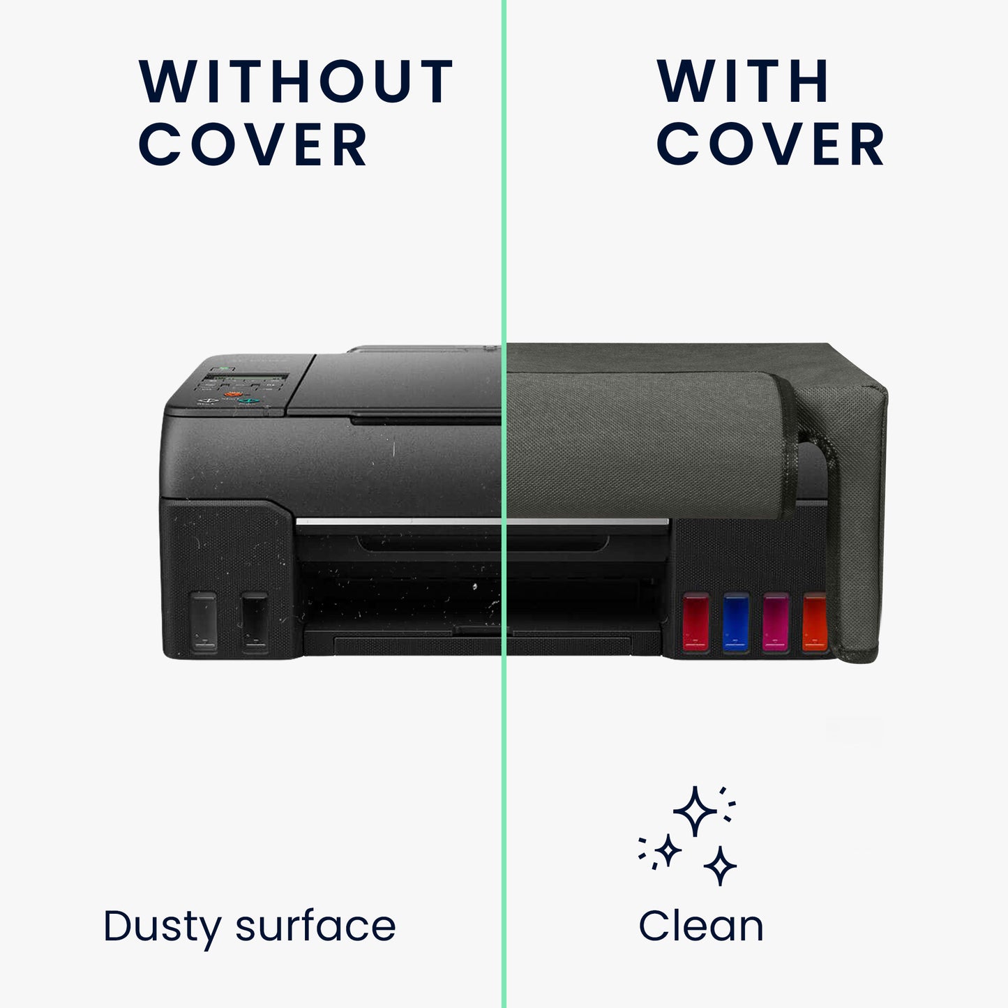 kwmobile Cover kompatibel mit Canon PIXMA G650 / G620 - Tasche Hülle Drucker - Staubschutzhülle Schutzhaube Schutzhülle