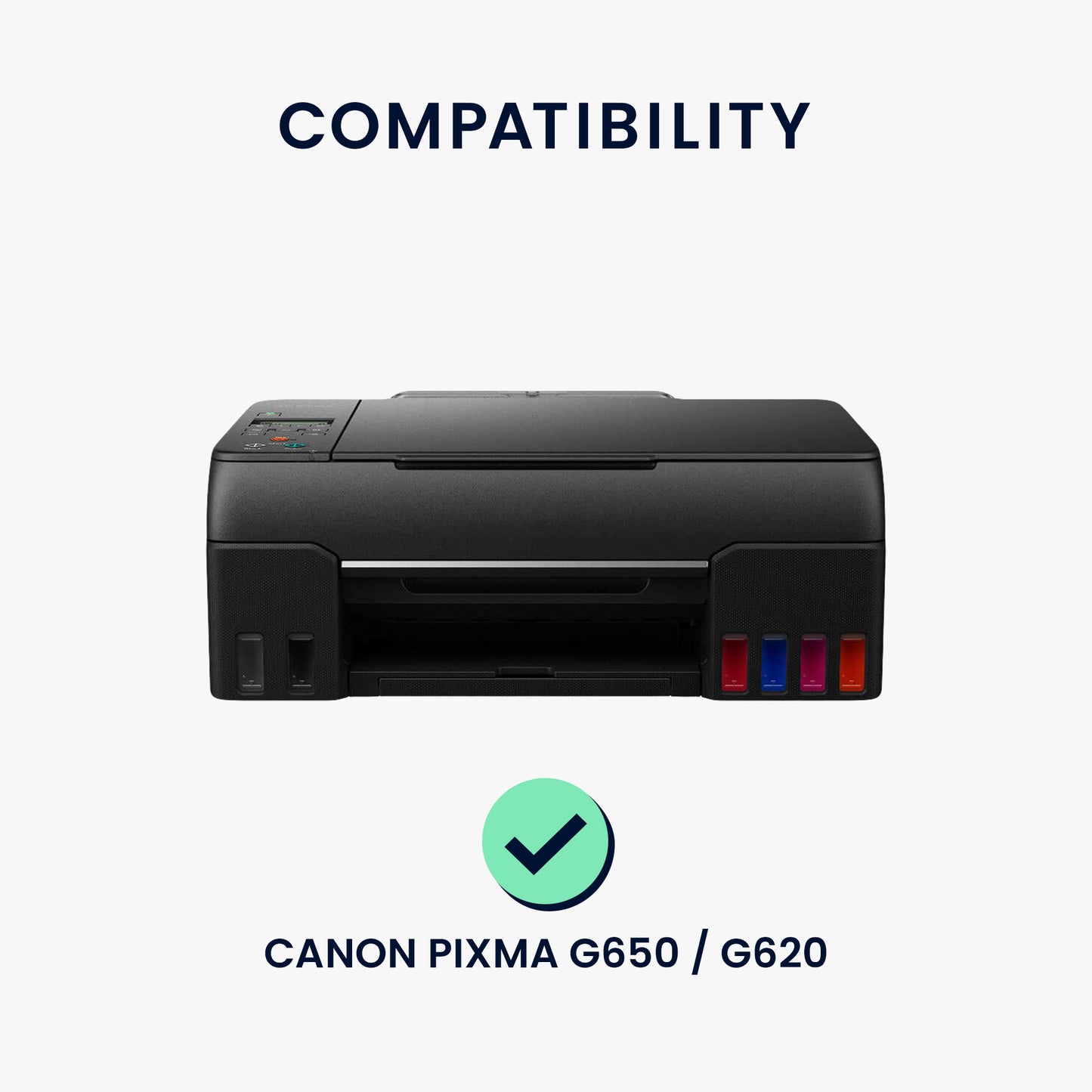 kwmobile Cover kompatibel mit Canon PIXMA G650 / G620 - Tasche Hülle Drucker - Staubschutzhülle Schutzhaube Schutzhülle