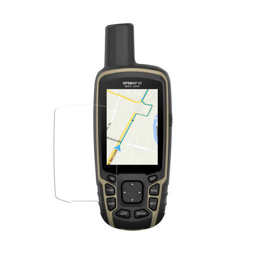 kwmobile 2x Transparente Displayschutzfolie kompatibel mit Garmin GPSMAP 62 / 62sc / 64 / 64st/ 65 / 65sr Folie - Schutzfolie für GPS Tracker - robuster Displayschutz für tragbares Navi Transparent  