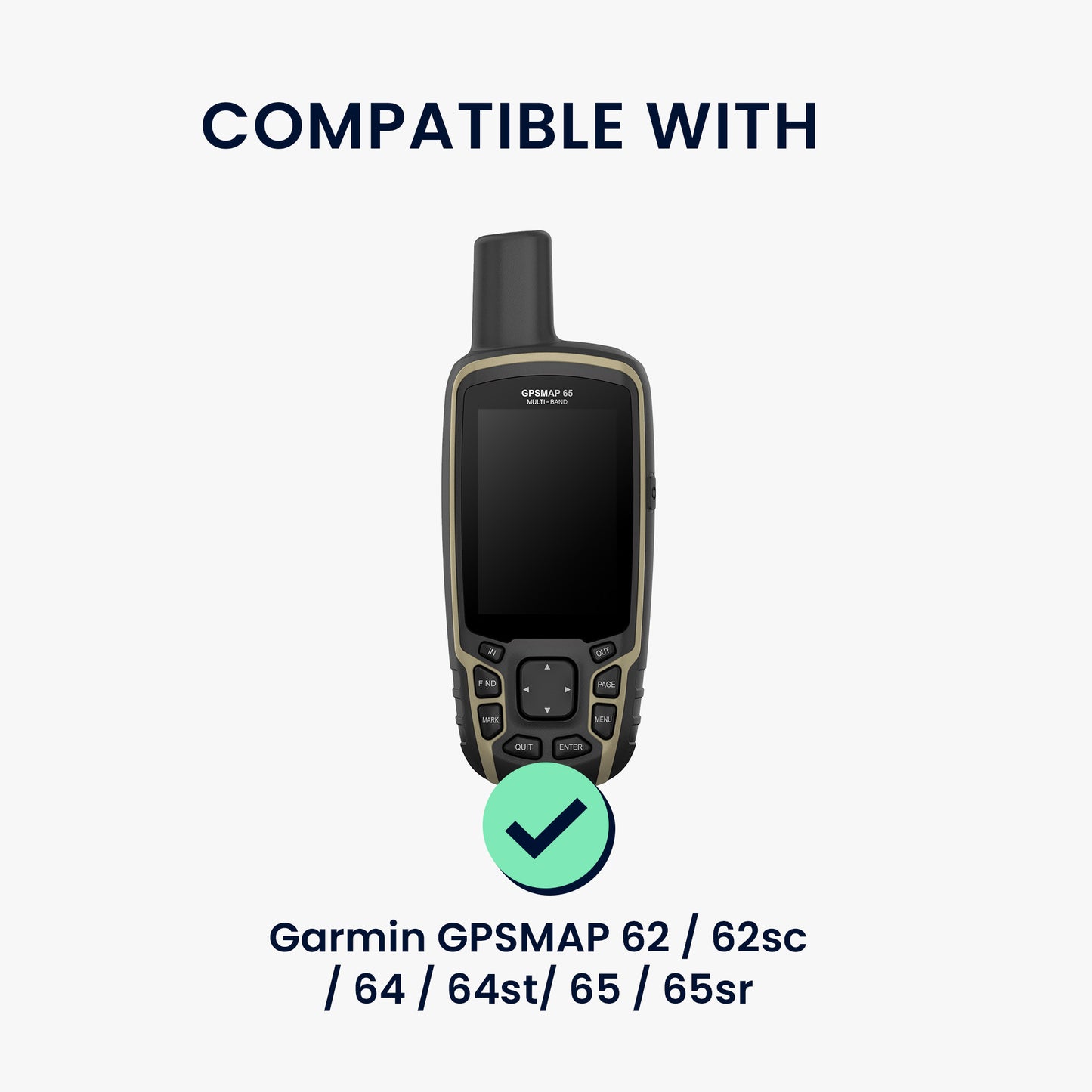Folie für Garmin GPSMAP 62 / 62sc / 64 / 64st/ 65 / 65sr