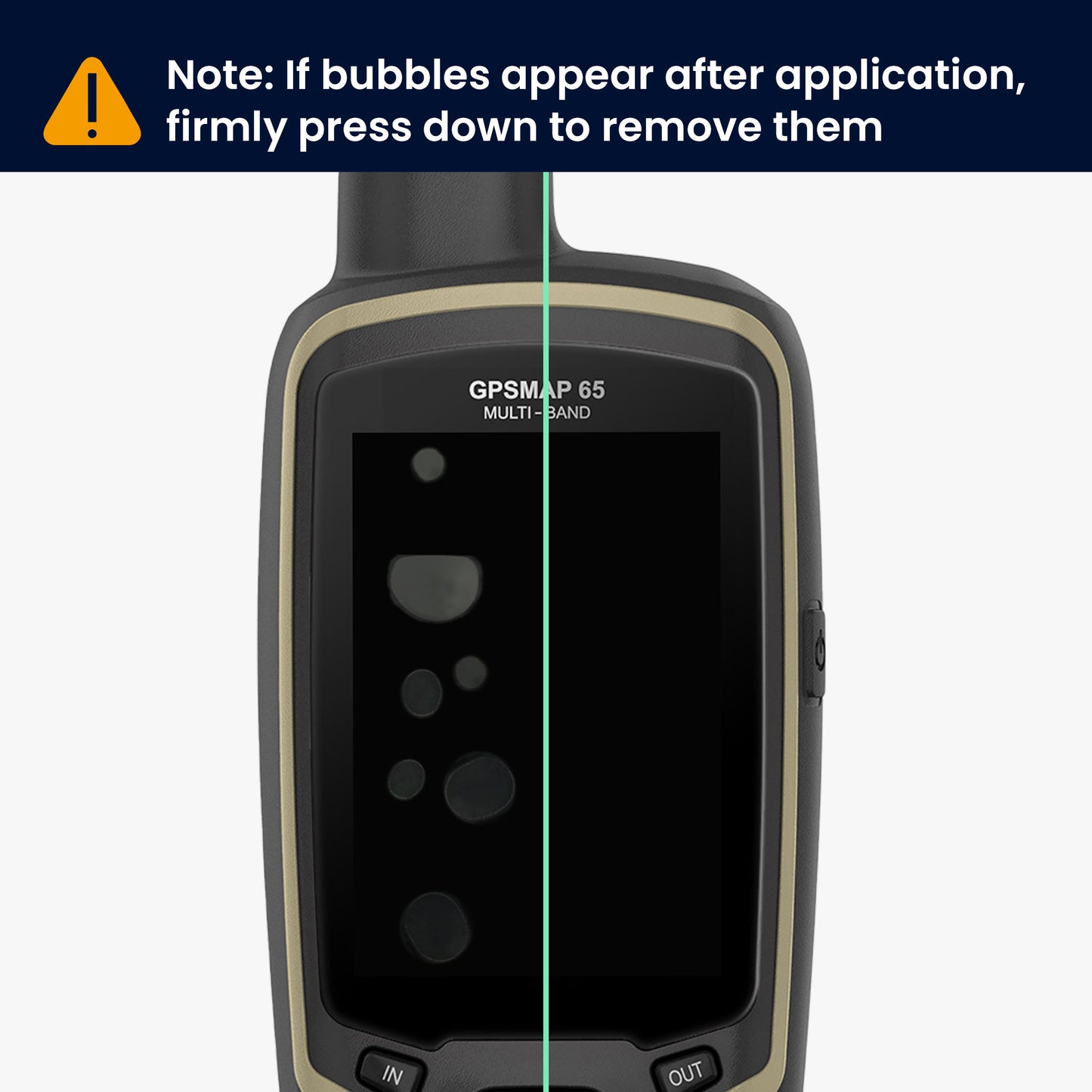 Folie für Garmin GPSMAP 62 / 62sc / 64 / 64st/ 65 / 65sr