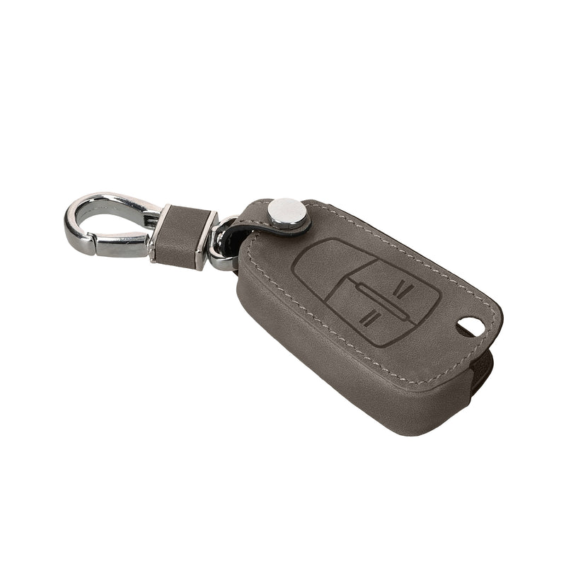 kwmobile Autoschlüssel Hülle kompatibel mit Opel Vauxhall 2-Tasten Klappschlüssel Autoschlüssel Kunstleder Schutzhülle Schlüsselhülle Cover