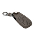 kwmobile Autoschlüssel Hülle kompatibel mit Mercedes Benz Smart Key Autoschlüssel (nur Keyless) - Kunstleder Schutzhülle Schlüsselhülle Cover