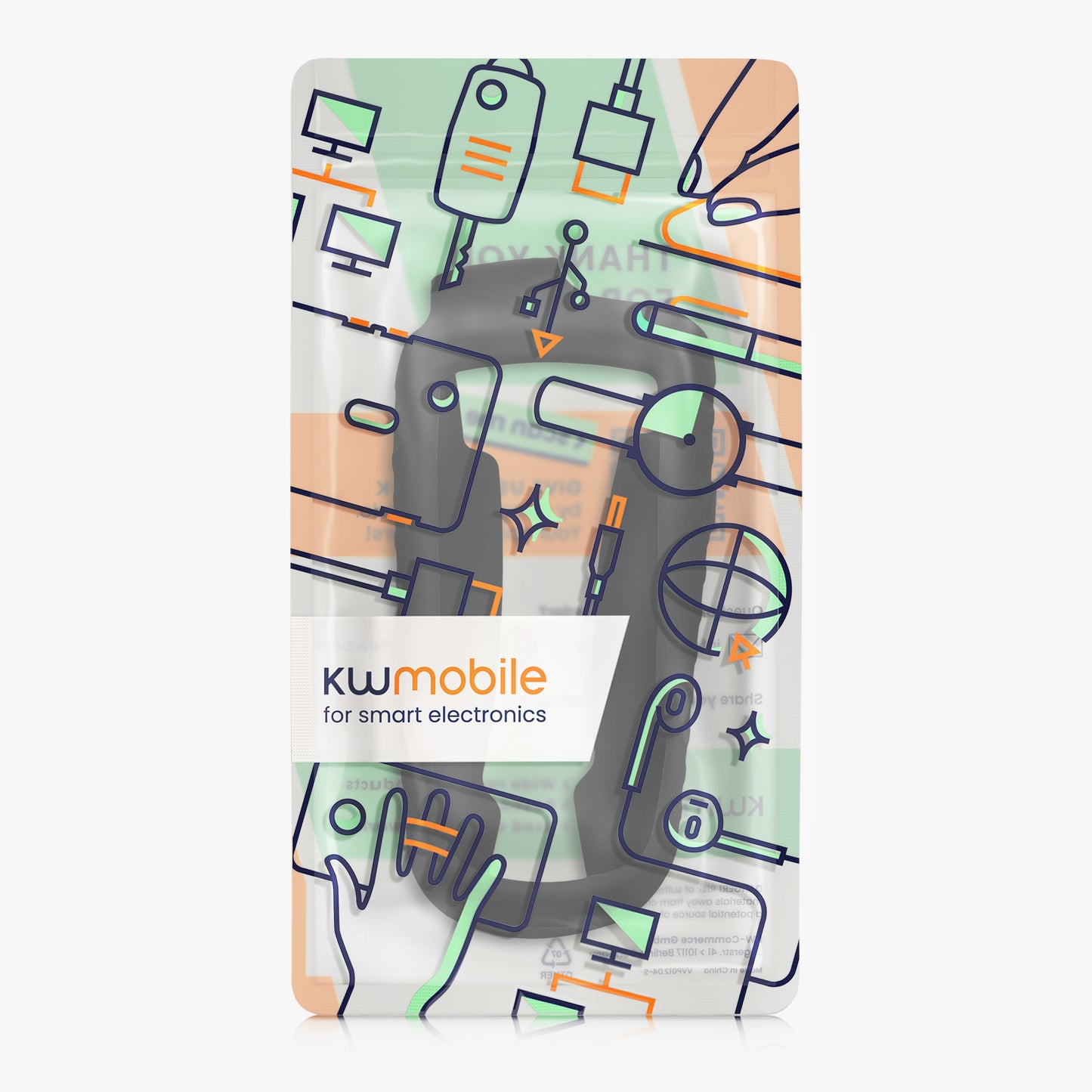 kwmobile Hülle kompatibel mit Garmin Astro 430 / Astro 320 - Schutzhülle für GPS Handgerät