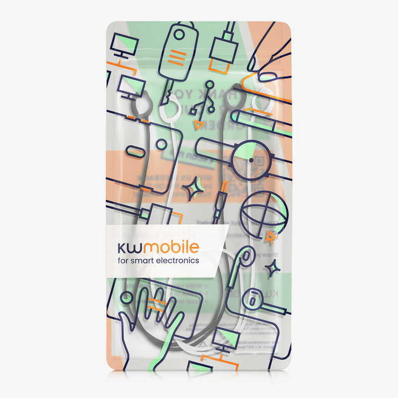 kwmobile Halteband kompatibel mit Samsung Galaxy Buds FE Headphones Kopfhörer Halter Band Strap