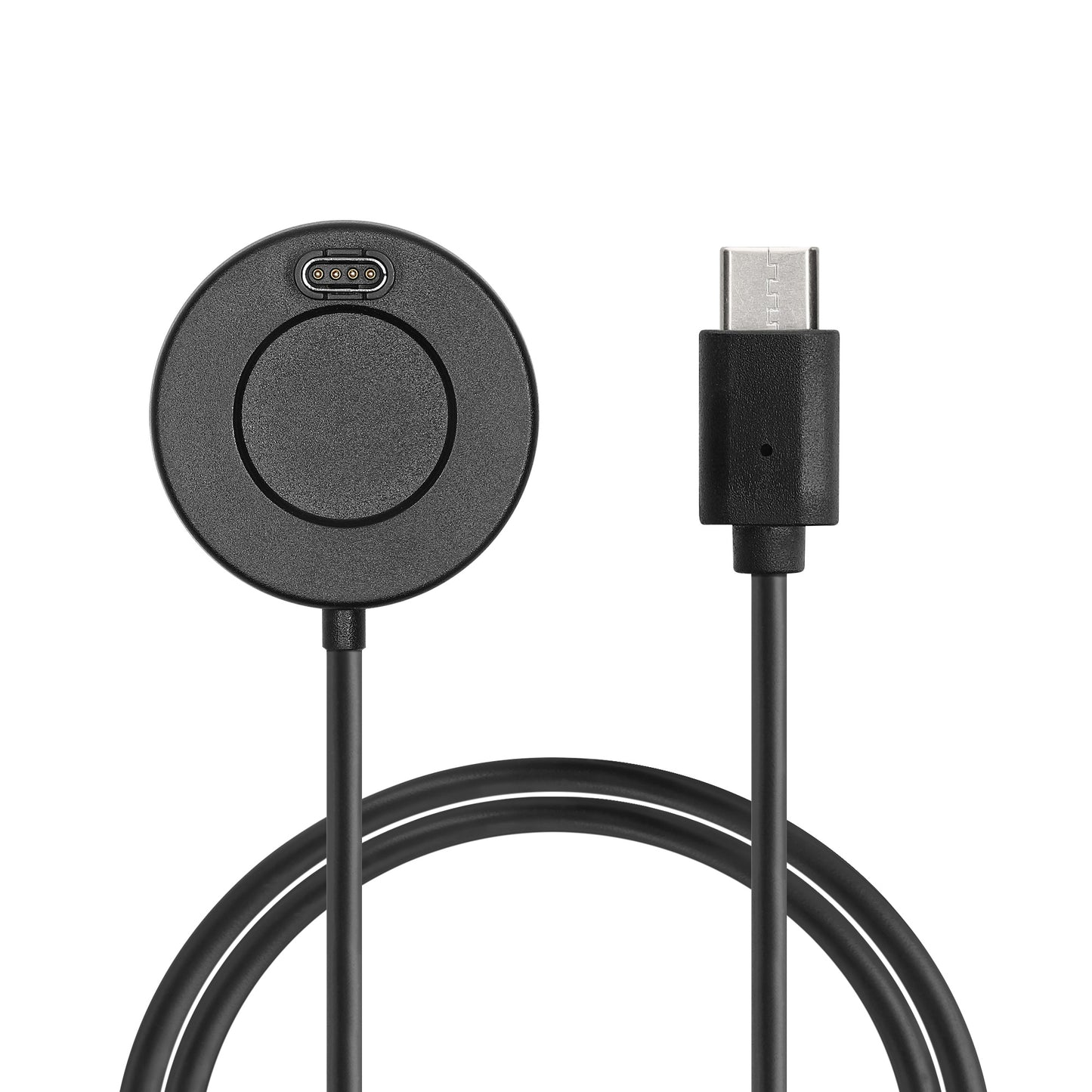 kwmobile USB C Ladekabel kompatibel mit Garmin Forerunner 55 / 255 / 255 Music / vivoactive 5 / Fenix / Quatix Kabel Charger Smart Watch Typ C Ersatzkabel Fitnesstracker Aufladekabel