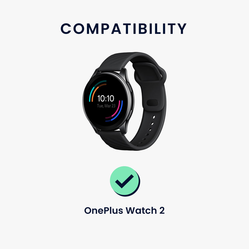 kwmobile USB Kabel Charger kompatibel mit OnePlus Watch 2 / Watch 3 Ladekabel - Smart Watch Ersatzkabel - Fitnesstracker Aufladekabel