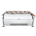 kwmobile Cover kompatibel mit HP DeskJet 2755e / DeskJet 2720e / 2710e / 2820e / 2721e Hülle - Tasche für Drucker - Staubschutzhülle Schutzhaube Schutzhülle