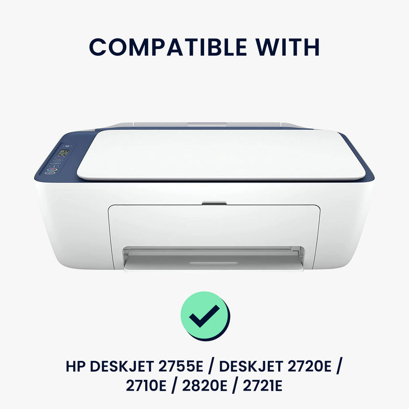 kwmobile Cover kompatibel mit HP DeskJet 2755e / DeskJet 2720e / 2710e / 2820e / 2721e Hülle - Tasche für Drucker - Staubschutzhülle Schutzhaube Schutzhülle
