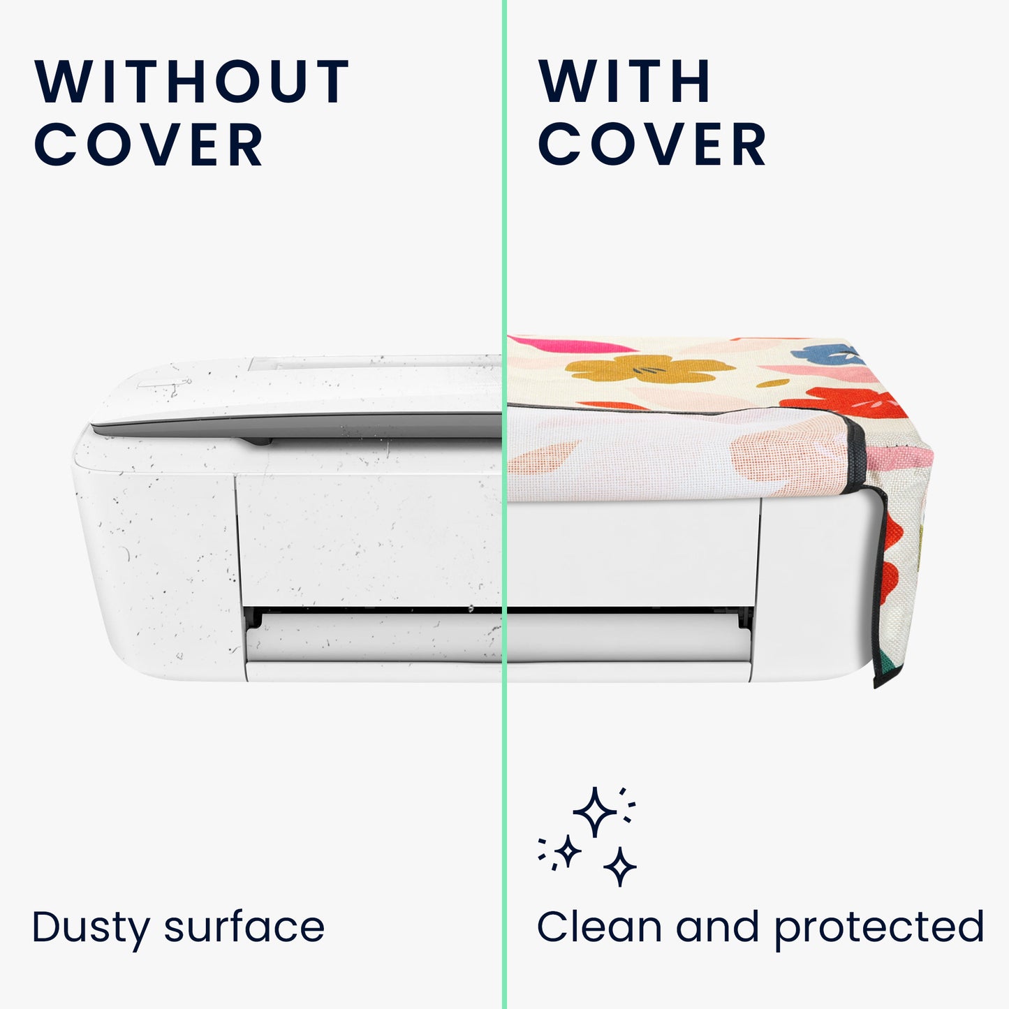 kwmobile Cover kompatibel mit HP DeskJet 3750 / 3755 Hülle Tasche für Drucker Staubschutzhülle Schutzhaube Schutzhülle