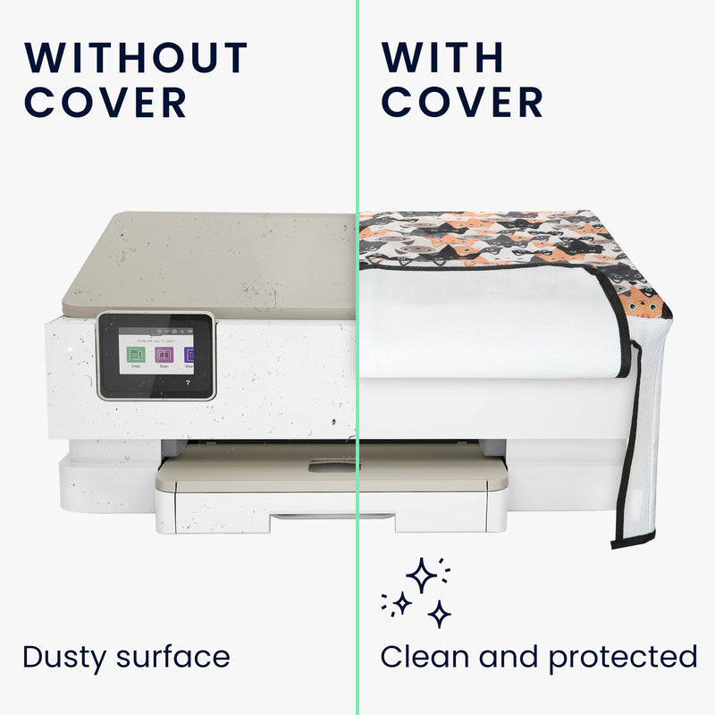 kwmobile Cover kompatibel mit HP Envy Inspire 7220e / Inspire 7255e Hülle Tasche für Drucker Staubschutzhülle Schutzhaube Schutzhülle