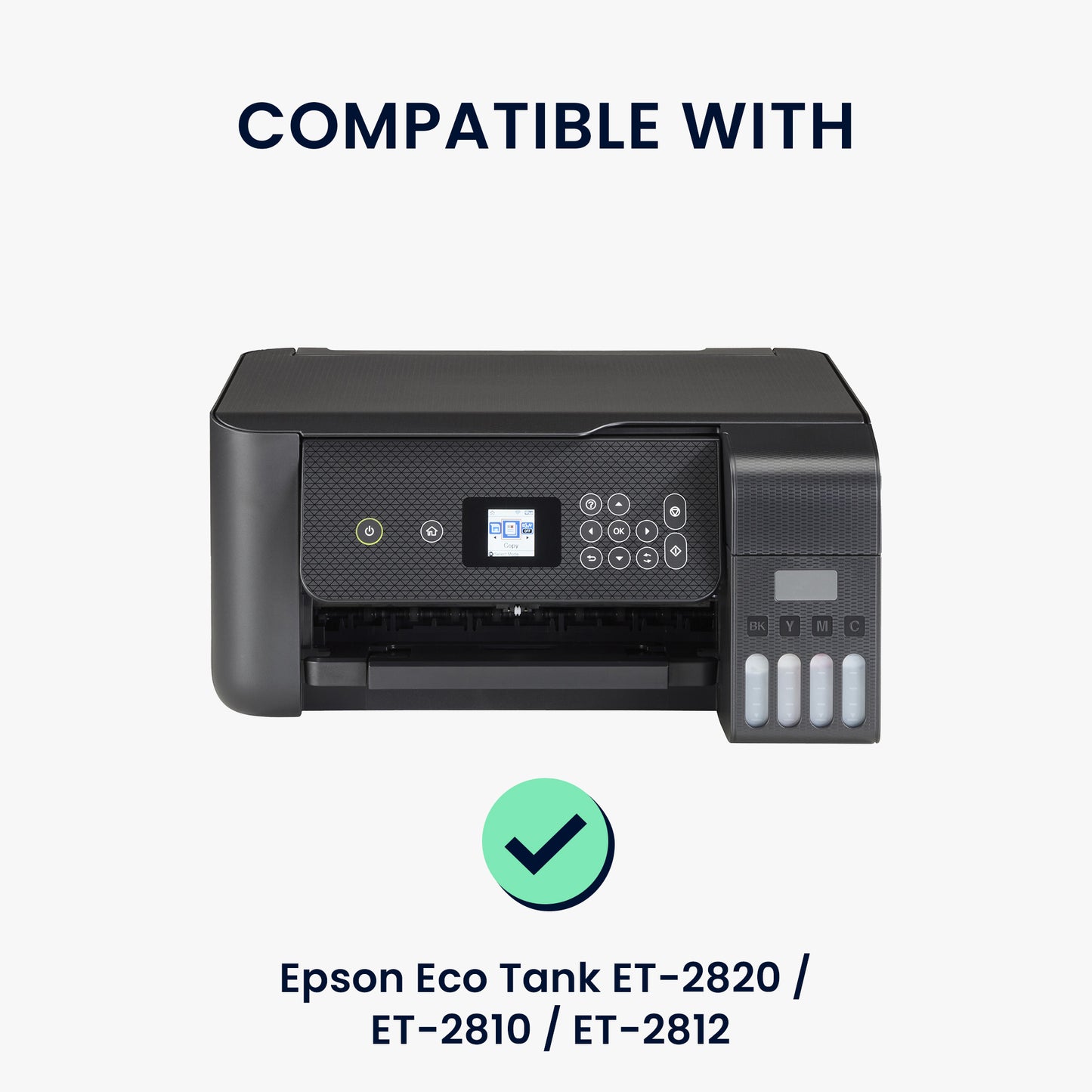 kwmobile Cover kompatibel mit Epson Eco Tank ET-2820 / ET-2810 / ET-2812 / ET-2870 Hülle - Tasche für Drucker - Staubschutzhülle Schutzhaube Schutzhülle