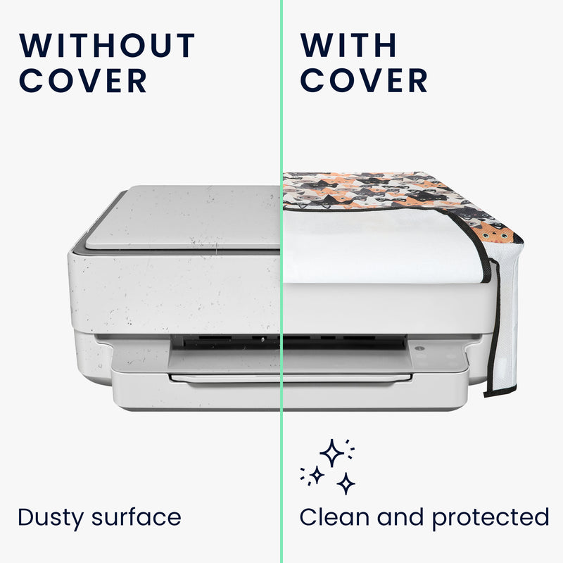 kwmobile Cover kompatibel mit HP Envy 6020e / Envy 6055e Hülle Tasche für Drucker Staubschutzhülle Schutzhaube Schutzhülle