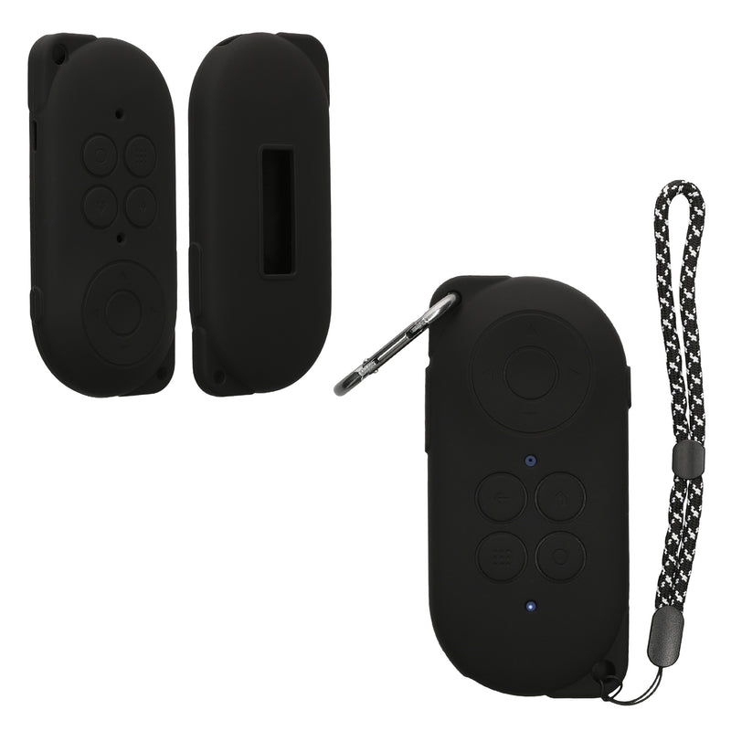 kwmobile Hülle Fernbedienung kompatibel mit Rokid Station (AR Glasses) Hülle - Silikon Case für TV Zubehör in Schwarz Schwarz  