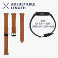 kwmobile Echtleder Uhrenarmband für Huawei Band 10 / 9 / 8 Armband Ersatzarmband für Fitnesstracker Wechselarmband Smartwatch
