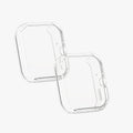 kwmobile Schutzhülle für Xiaomi Redmi Watch 4 Fullbody Display Cover Set