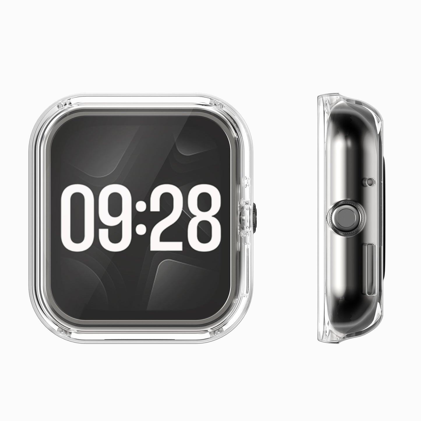kwmobile Schutzhülle für Xiaomi Redmi Watch 4 Fullbody Display Cover Set