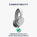 2x Ohrpolster für SteelSeries Arctis Nova 1 / Arctis Nova 3 / Arctis Nova 7