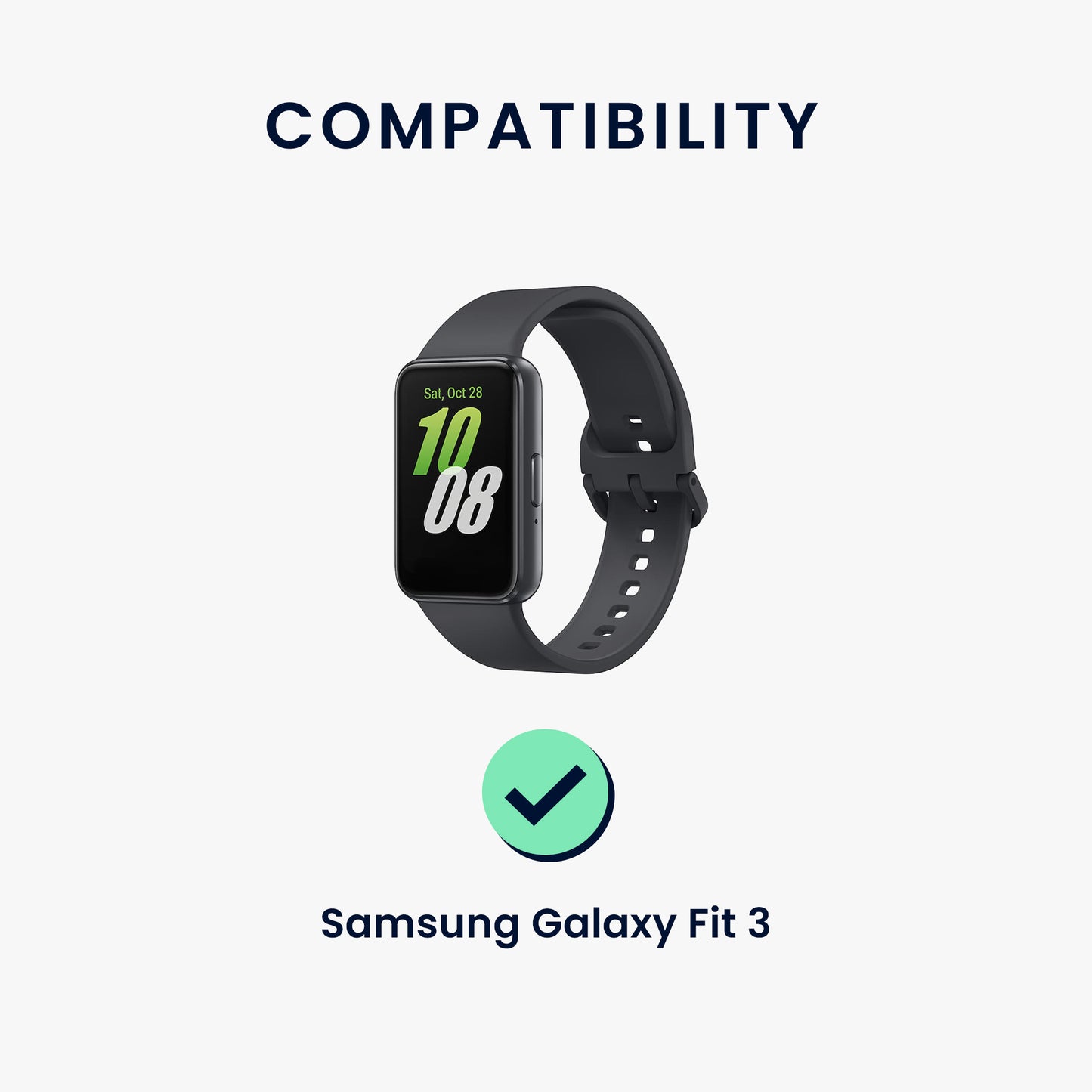 kwmobile USB C Ladekabel kompatibel mit Samsung Galaxy Fit 3 Kabel Charger Smart Watch Ersatzkabel Fitnesstracker Aufladekabel